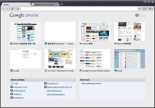 Google Chrome 整合 window title