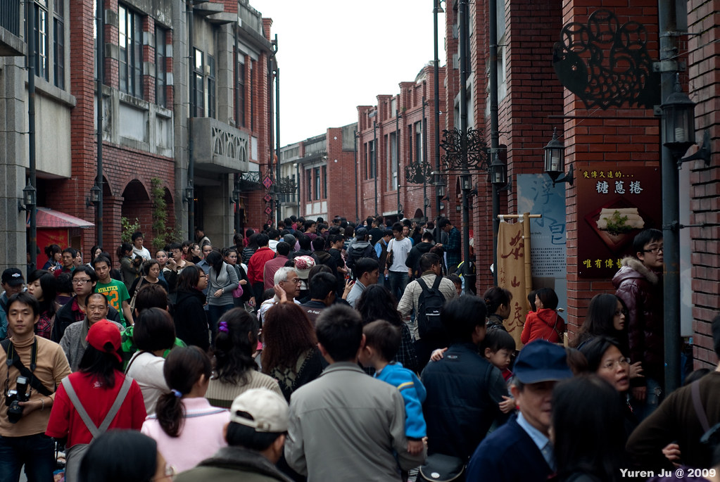 人山人海也是宜蘭的常態~